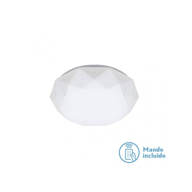 Plafón Radio LED 12W 3000-4000-6500K Fabrilamp